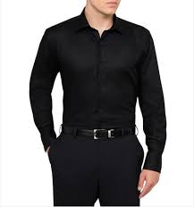 MEN BLACK SHIRT